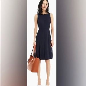 J. Crew A line pleaded dress